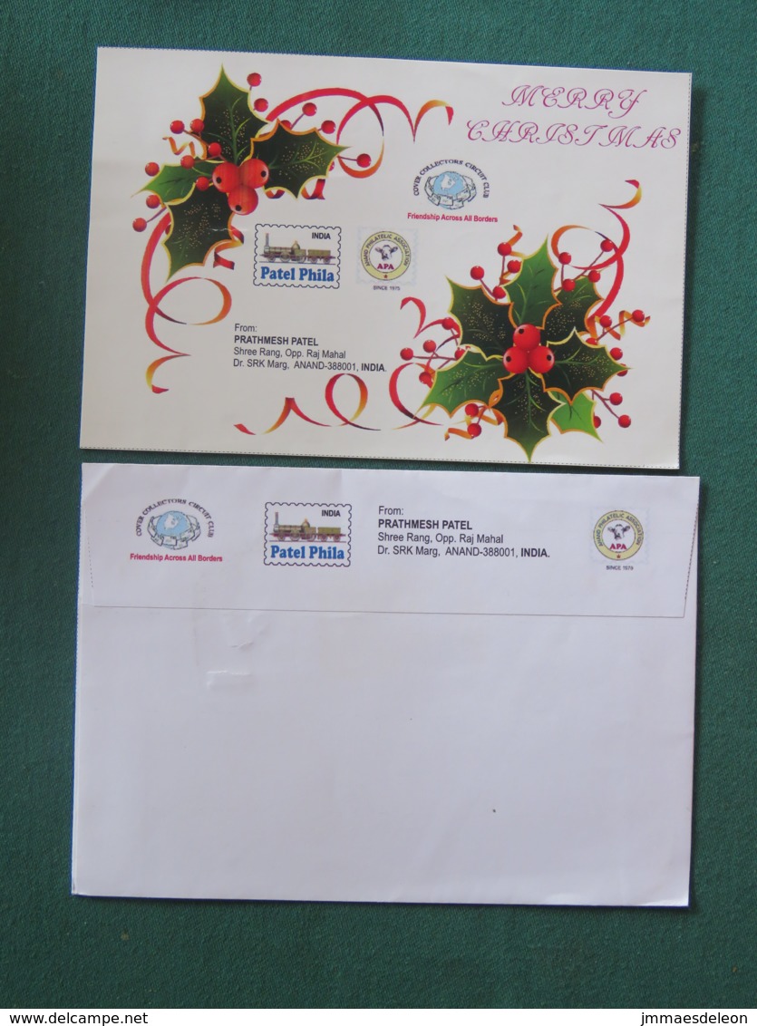 India 2015 Cover To Nicaragua - Children Day - Dance - Rainbow - Christmas - Lettres & Documents