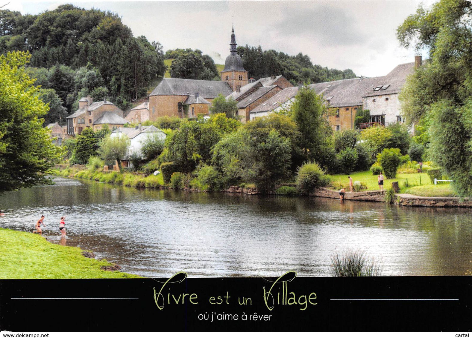 CPM - CHASSEPIERRE - Vivre Est Un Village Où J'aime Rêver - Chassepierre