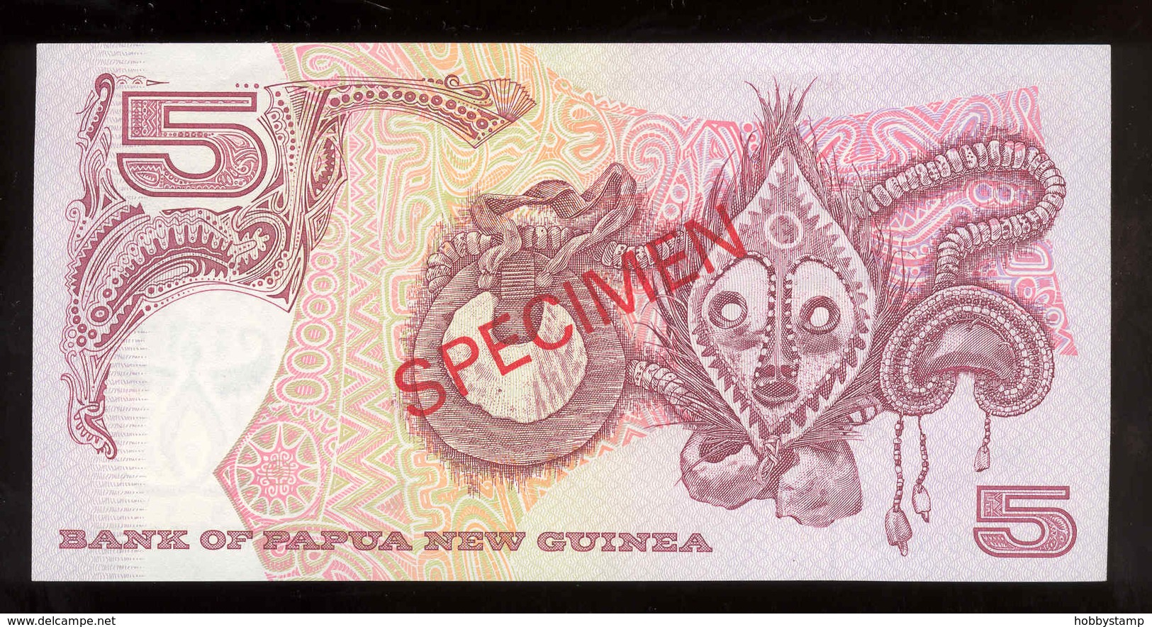 Papua New Guinea 2000 5 Kina Specimen Commemorative AUNC-UNC - Papoea-Nieuw-Guinea