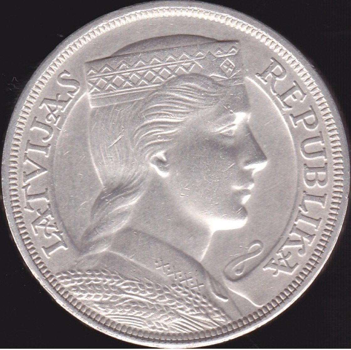 Lettonie, 5 Lati 1931 - Silver - Lettonie