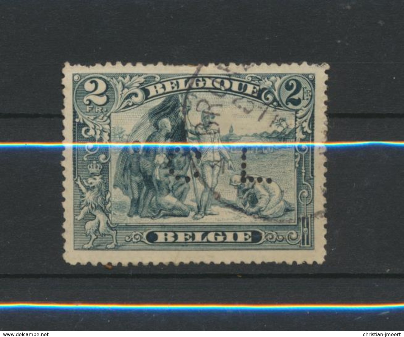 Perforé  Perfin Sur 146 Oblitéré -Congo - 1909-34