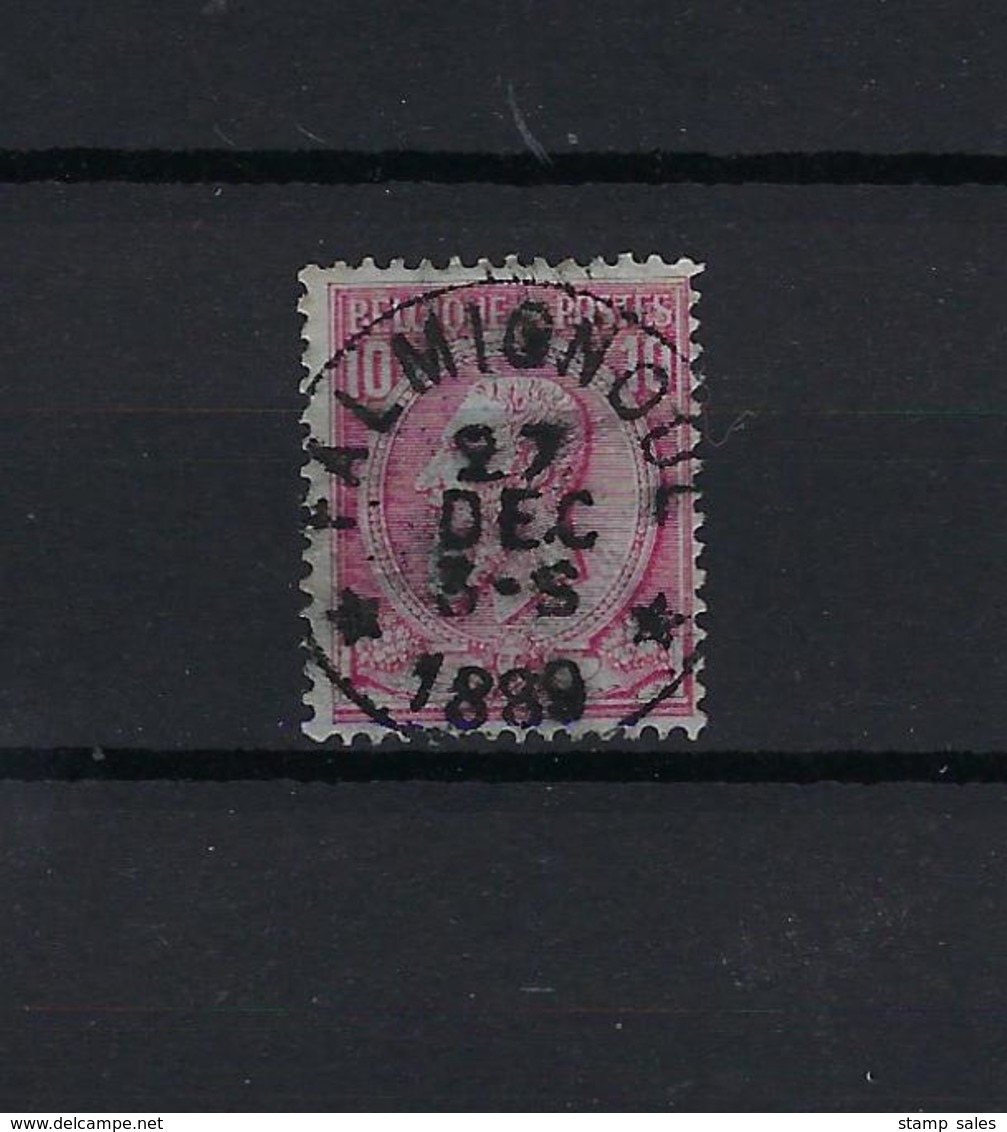 N°46 GESTEMPELD *Falmignoul* 1889 COBA € 8,00 SUPERBE - 1884-1891 Leopold II.