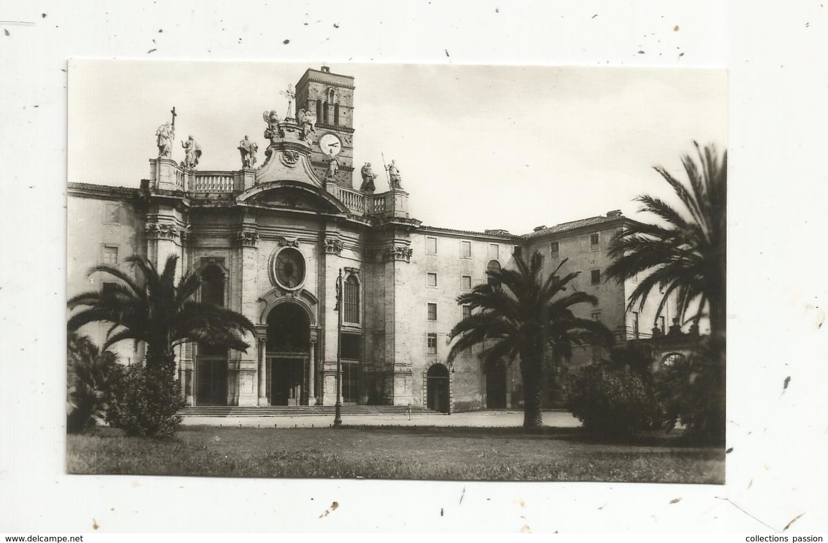 Cp , Italie , ROMA  ,vierge , Basilica S. Croce In Gerusalemme - Eglises