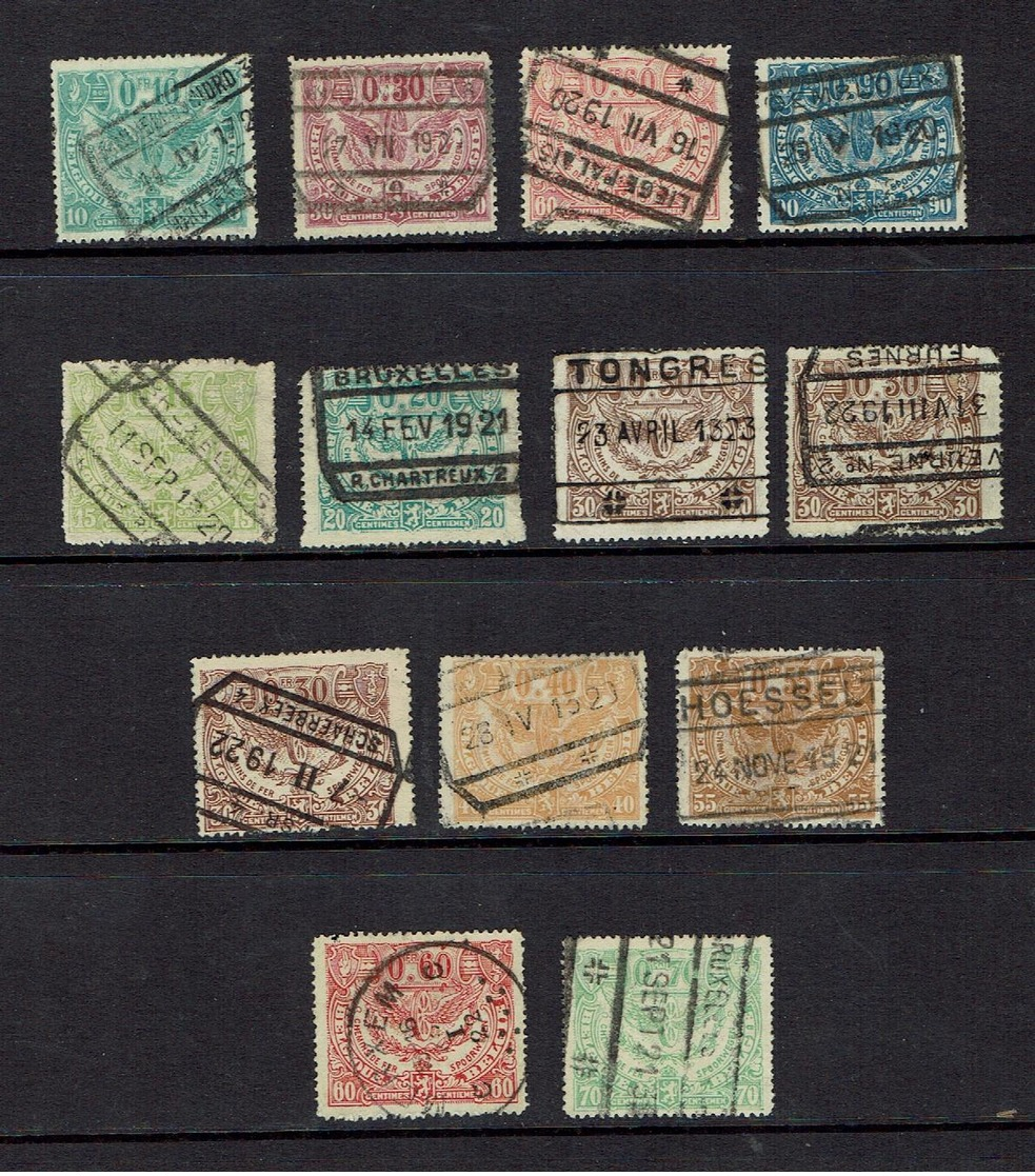 BELGIUM.....parcel Post...1920+ - Other & Unclassified