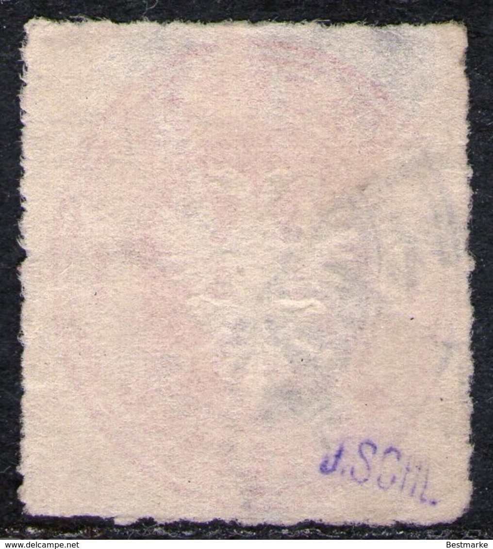 Lübeck 1 Shilling Orange Mit Ortsstempel TRAVEMÜNDE - Tief Signiert - Pracht - Luebeck