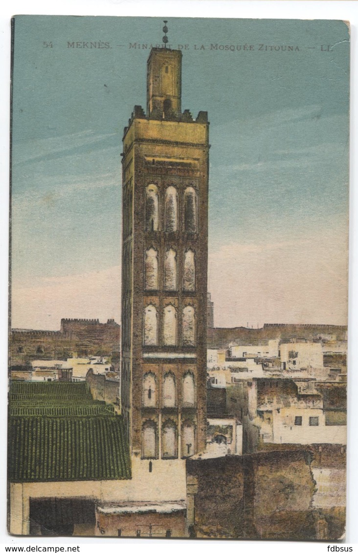 Meknes ( مكناس) - Minaret De La Mosquée Zitouna - LL - Nr 54 - Meknès