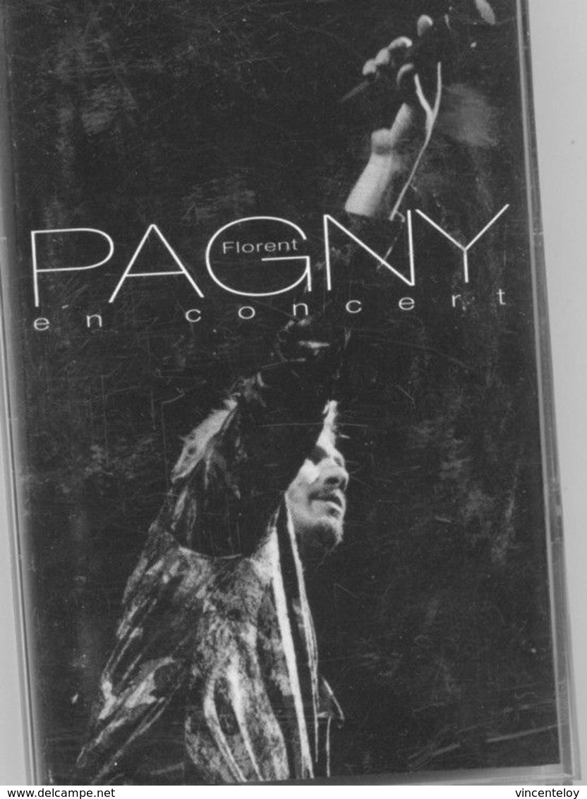 Florent Pagny En Concert - Cassette Audio En L Etat Sur Les Photos - Cassettes Audio