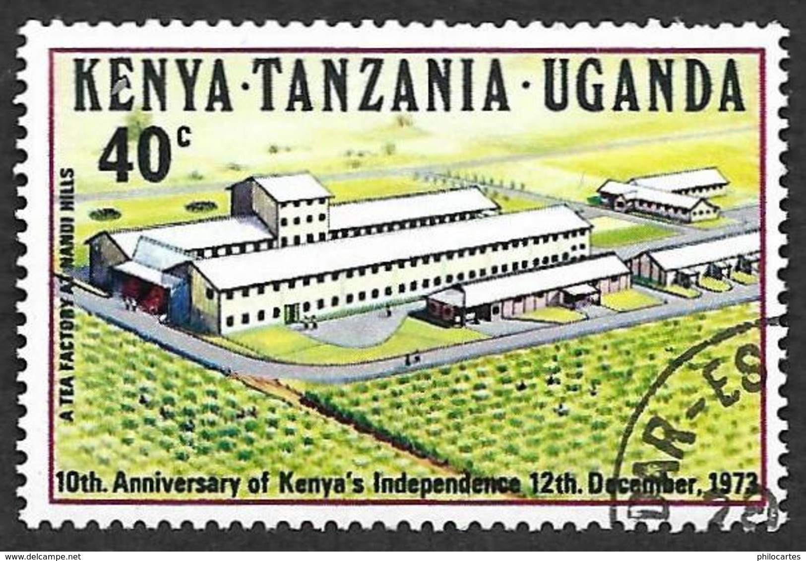 KENYA  TANZANIE OUGANDA  1973 -  YT  260 -  Indépendance - Neuf** Et Oblitéré - Kenya (1963-...)