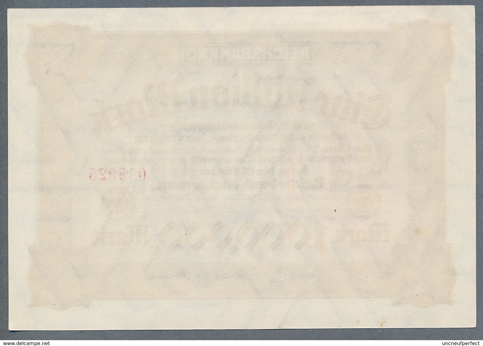 P86 Ro85 DEU-96a  1 Million Mark 20.02.1923 UNC NEUF - 1 Mio. Mark