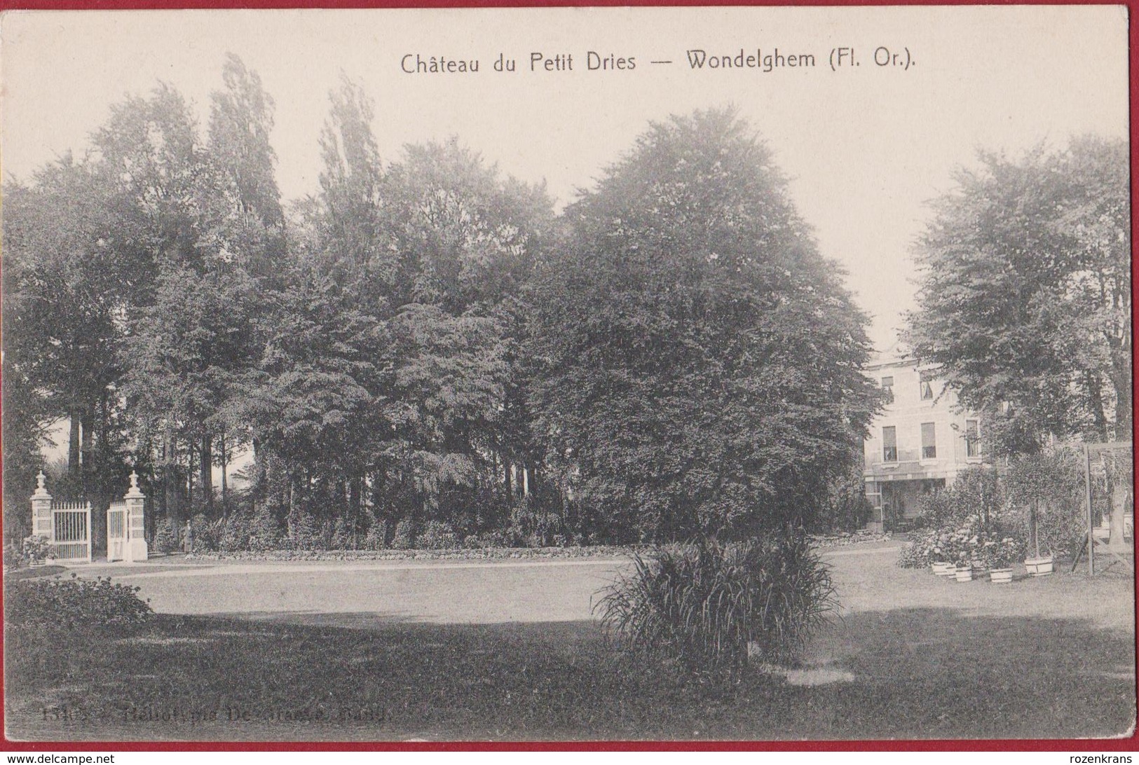 WONDELGHEM - WONDELGEM - Château Du Petit Dries - Kasteel (In Zeer Goede Staat) - Gent