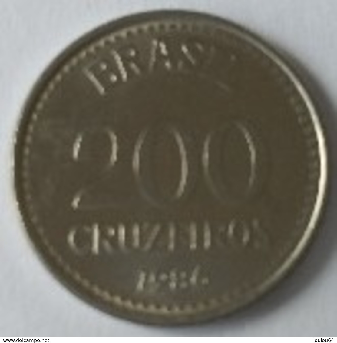 Brésil - 200 Cruzeiros 1986 - - Brésil