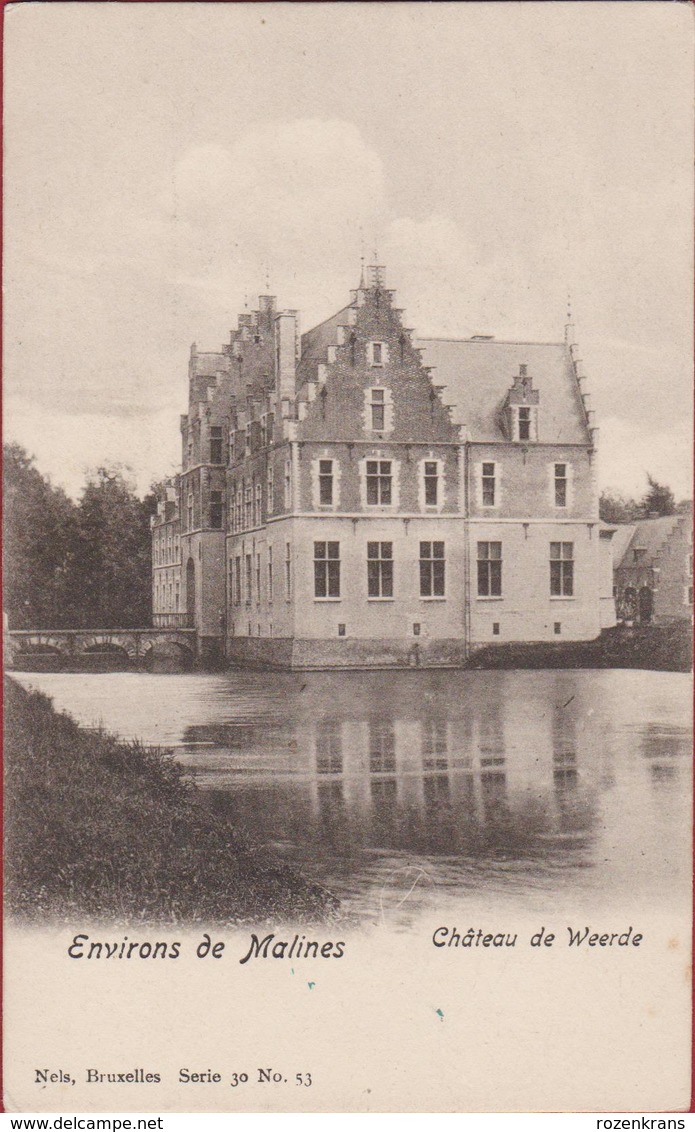 Chateau De Weerde Kasteel Van Envions De Malines ZEMST (In Zeer Goede Staat) - Zemst