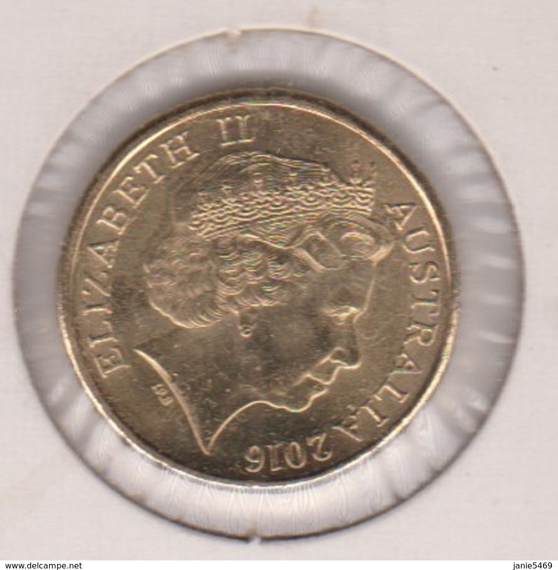 Australia 2016 Queen Elizabeth II $ 1.00 Coin - Dollar