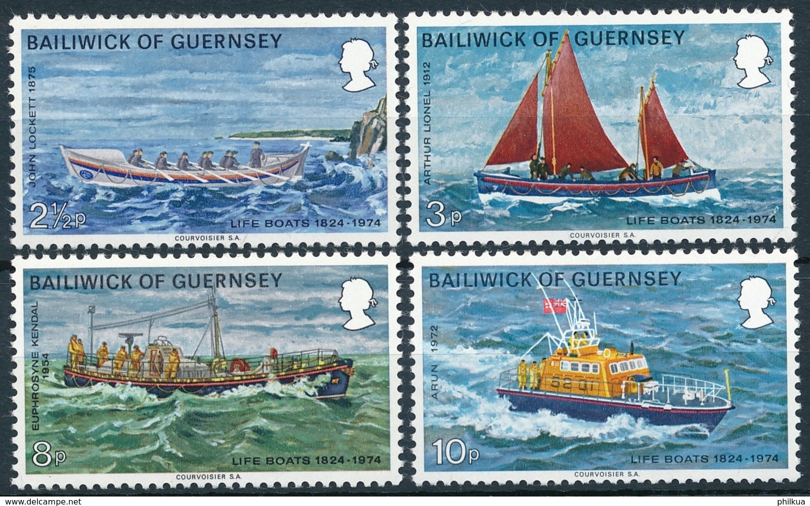 Bailwick Of Guersey - Postfrisch/** - Schiffe, Seefahrt, Segelschiffe, Etc. / Ships, Seafaring, Sailing Ships - Maritime