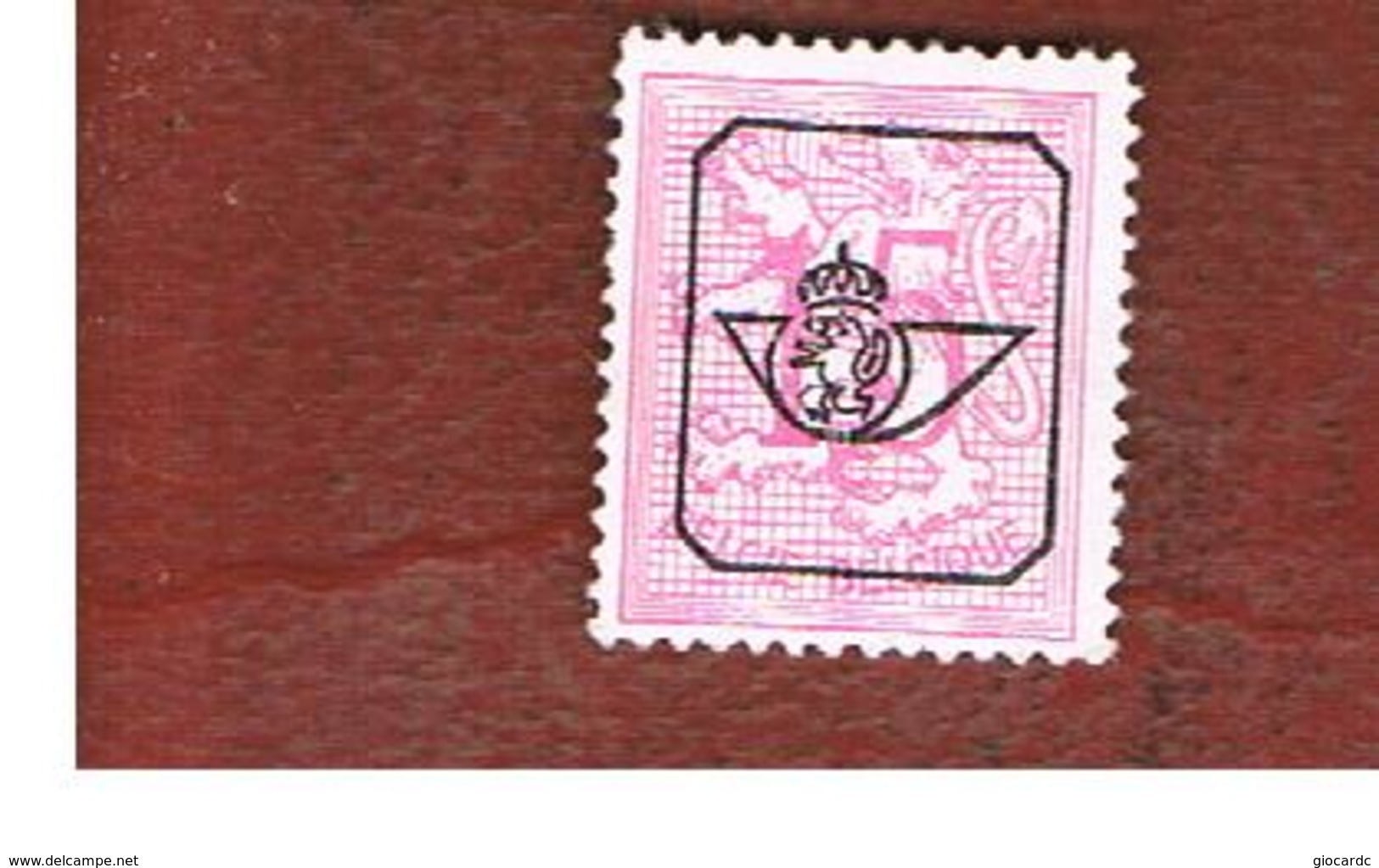 BELGIO (BELGIUM) -  1967 HERALDIC LION 15 C (PRE CANCELED)  -  USED - Typos 1967-85 (Löwe Und Banderole)