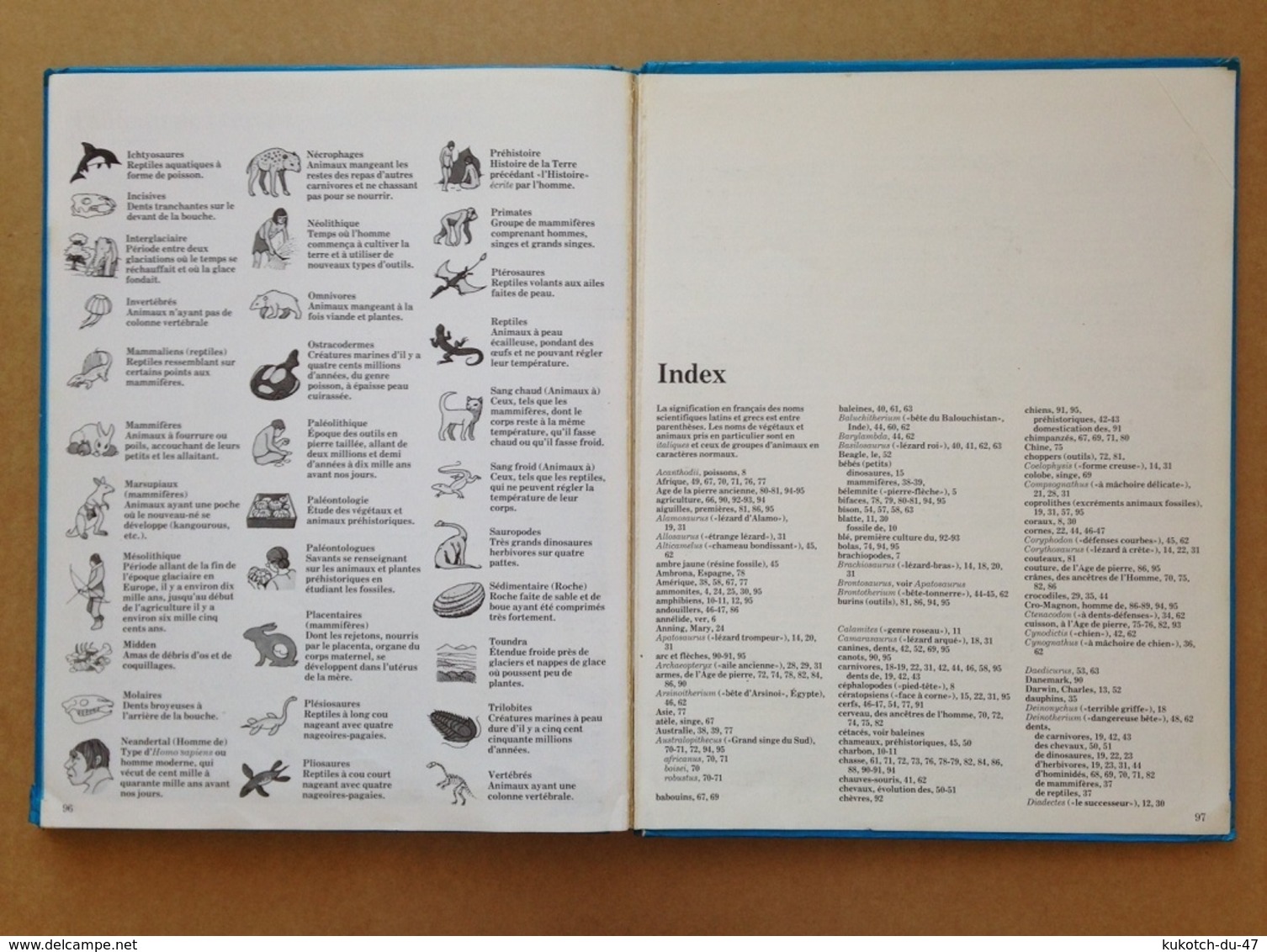 Album Encyclopédique - La préhistoire en images (1980)