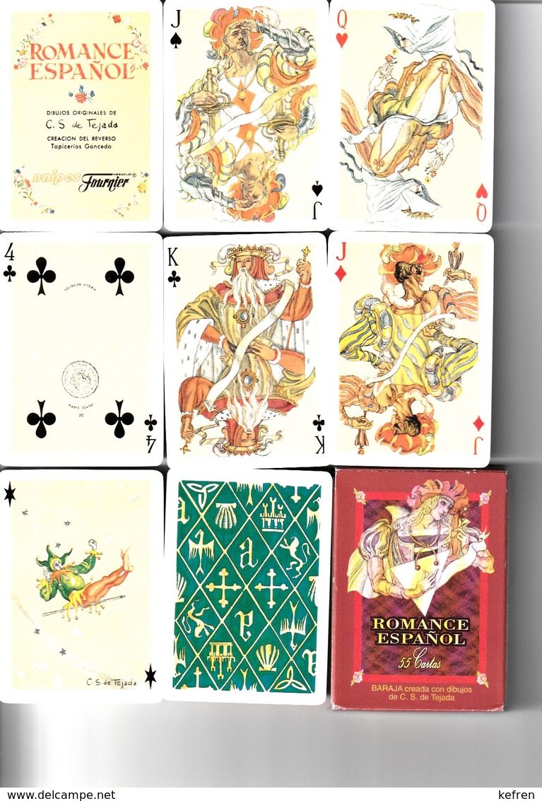 BARAJA POKER, PLAYING CARDS DECK, ROMANCE ESPAÑOL - Barajas De Naipe