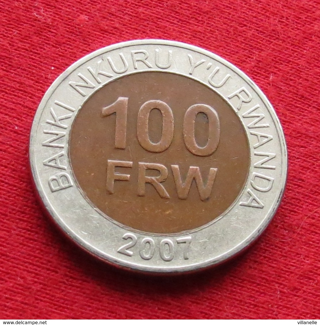 Rwanda 100 Francs 2007 KM# 32  Ruanda - Rwanda