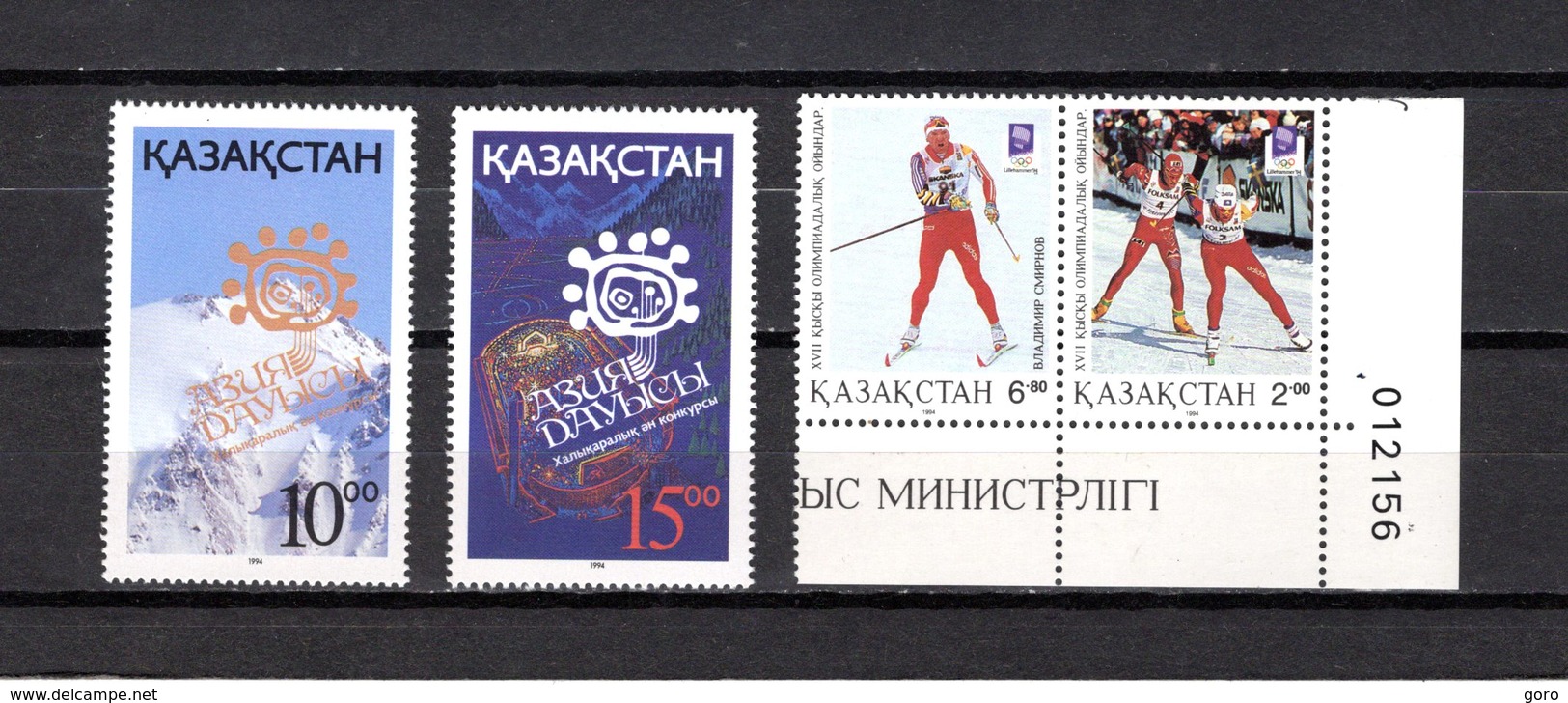 Kazakhstan   1994  .-  Y&T  Nº    30/31-33/34    ** - Kazakistan