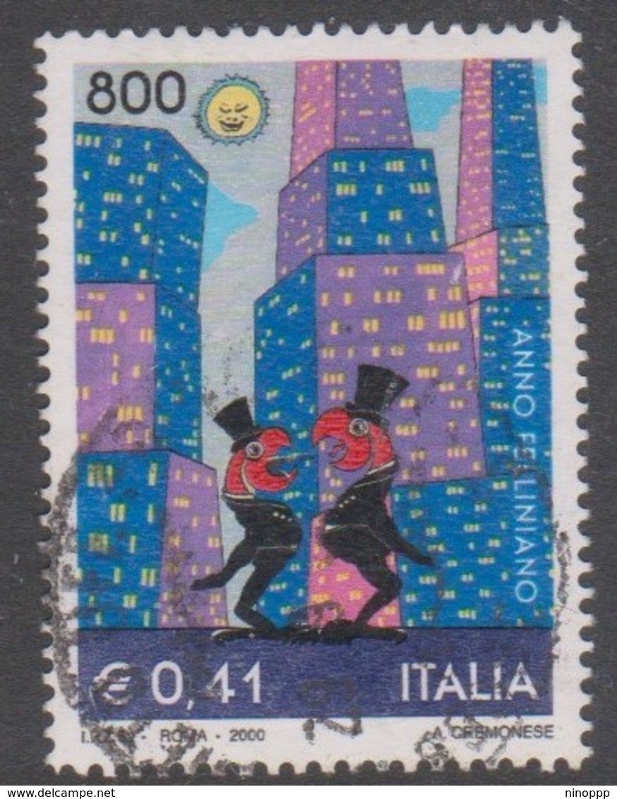 Italy Republic S 2500 2000 Fellini Film Year, Used - 1991-00: Used