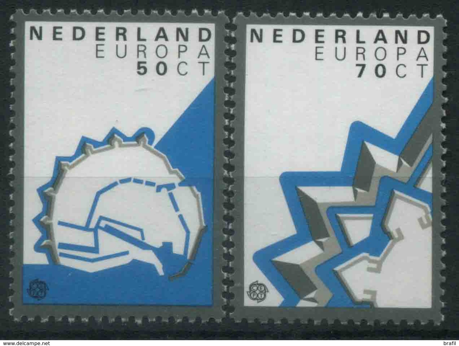 1982 Europa C.E.P.T., Olanda, Serie Completa Nuova (**) - 1982