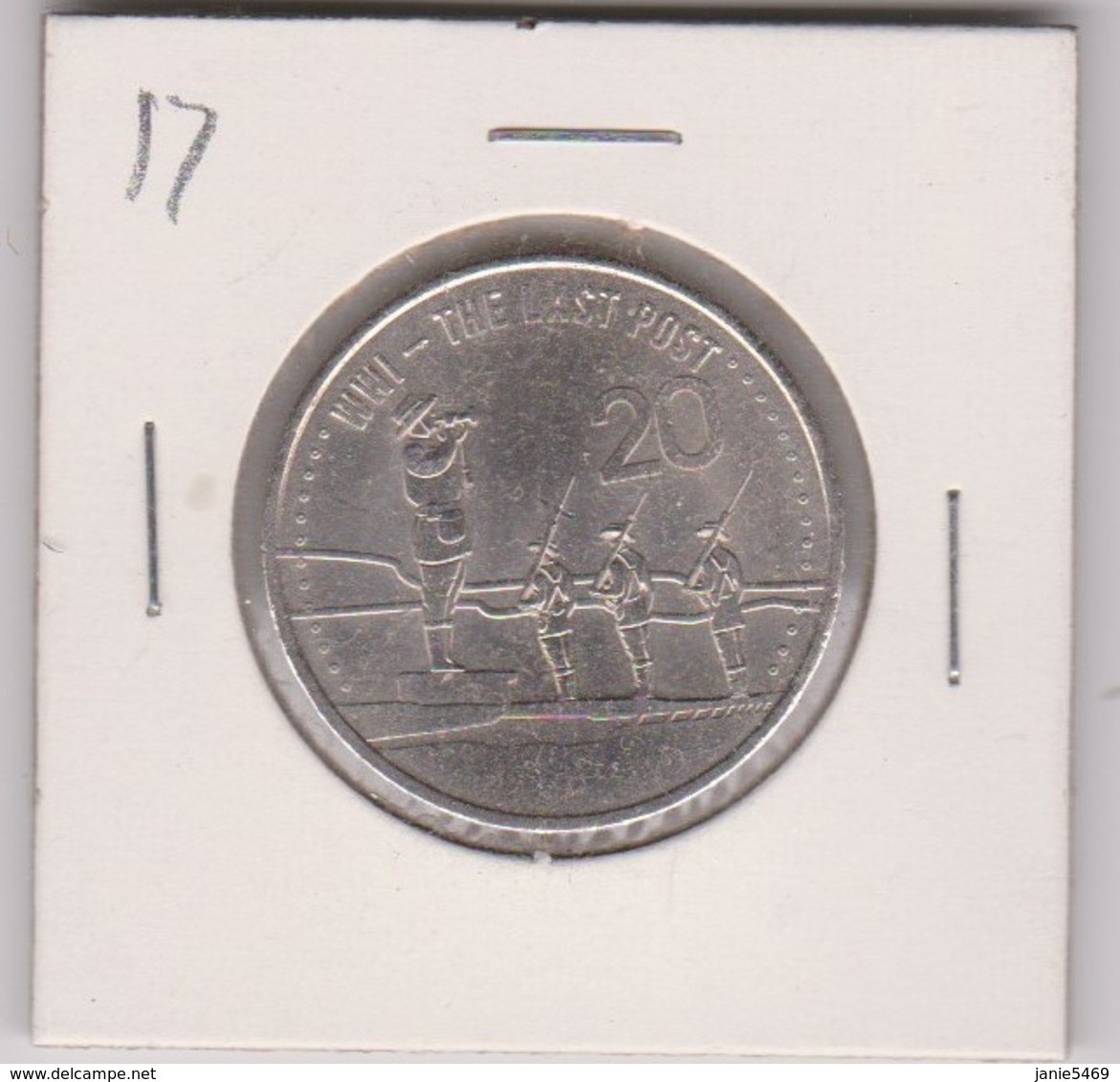 Australia 2015 20c Coin  The Last Post - 20 Cents