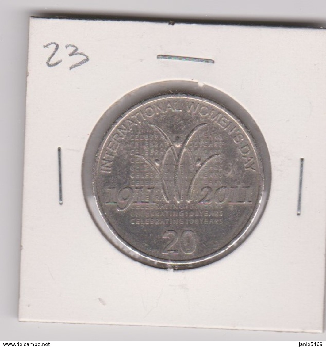 Australia 2011 20c Coin  Women's FDay - 20 Cents