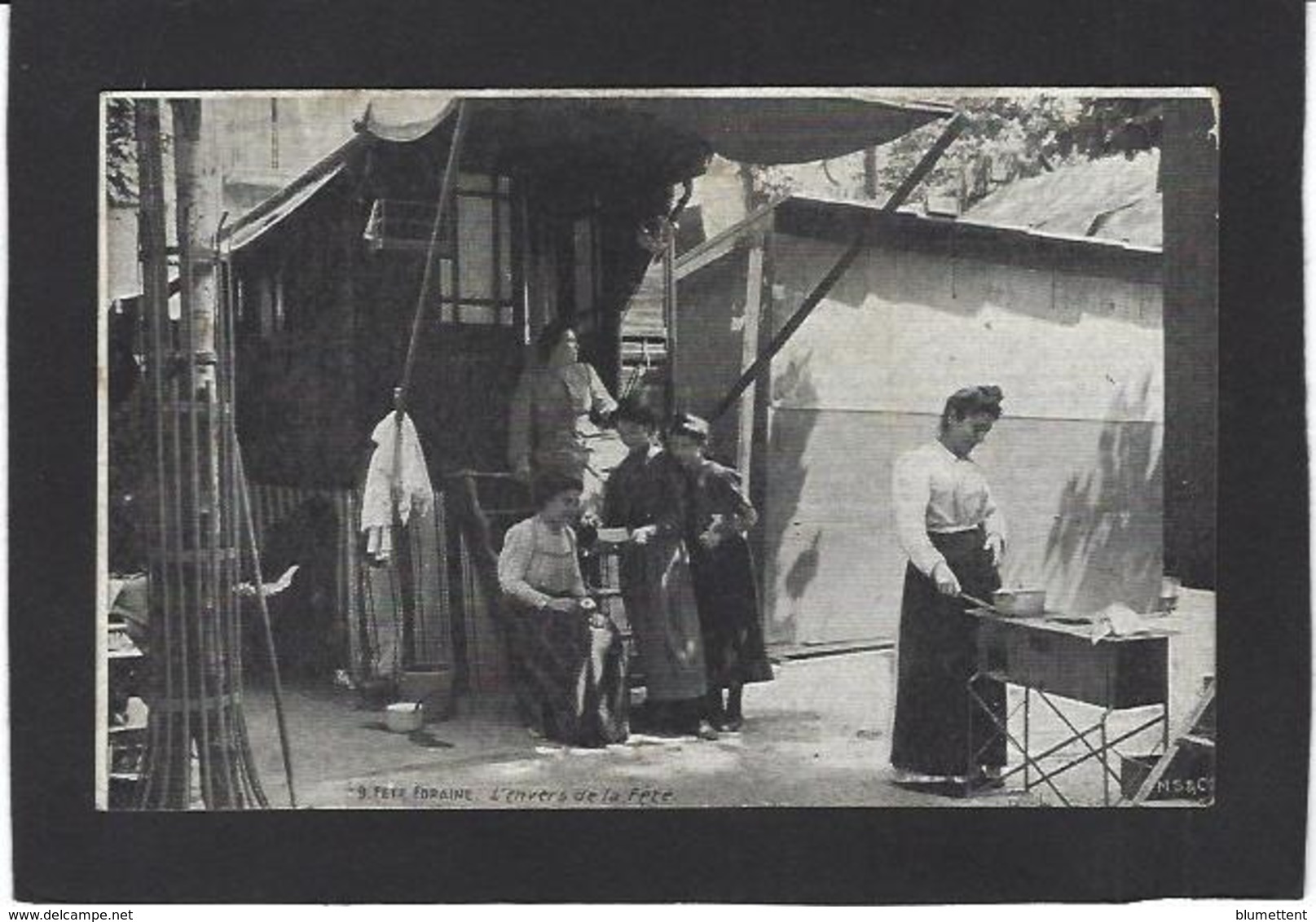 CPA Paris 75 Fête Foraine Non Circulé - Petits Métiers à Paris