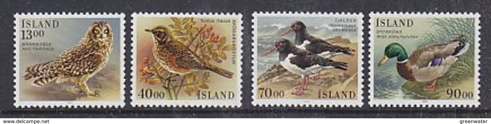 Iceland 1987 Birds 4v ** Mnh (43996) - Neufs