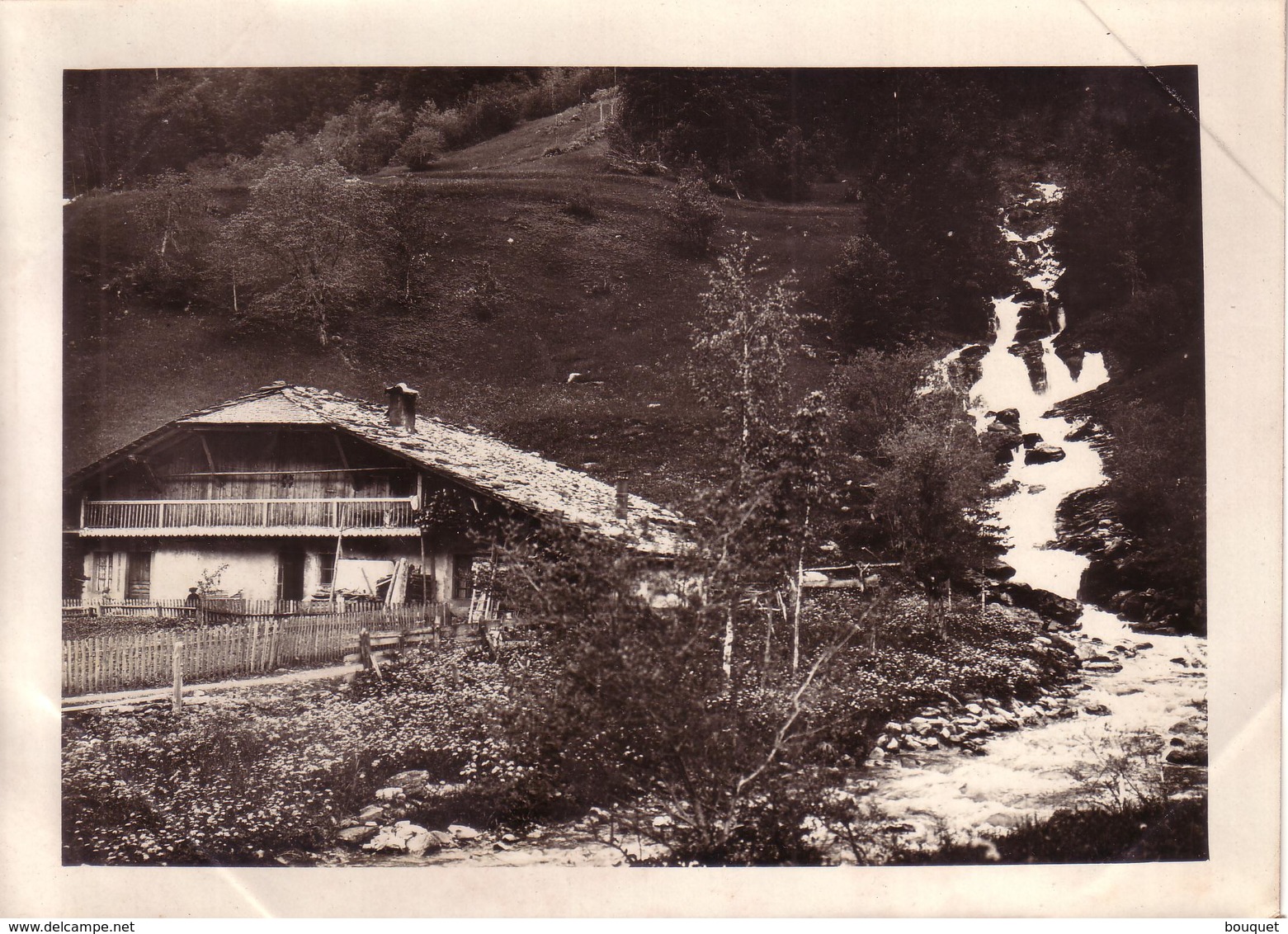 HAUTE SAVOIE - SIXT , ENVIRONS DE SIXT ?? - PHOTO - CHALET OU FERME - Lieux