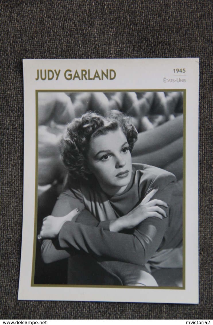 Artiste : JUDY GARLAND - Sammlungen