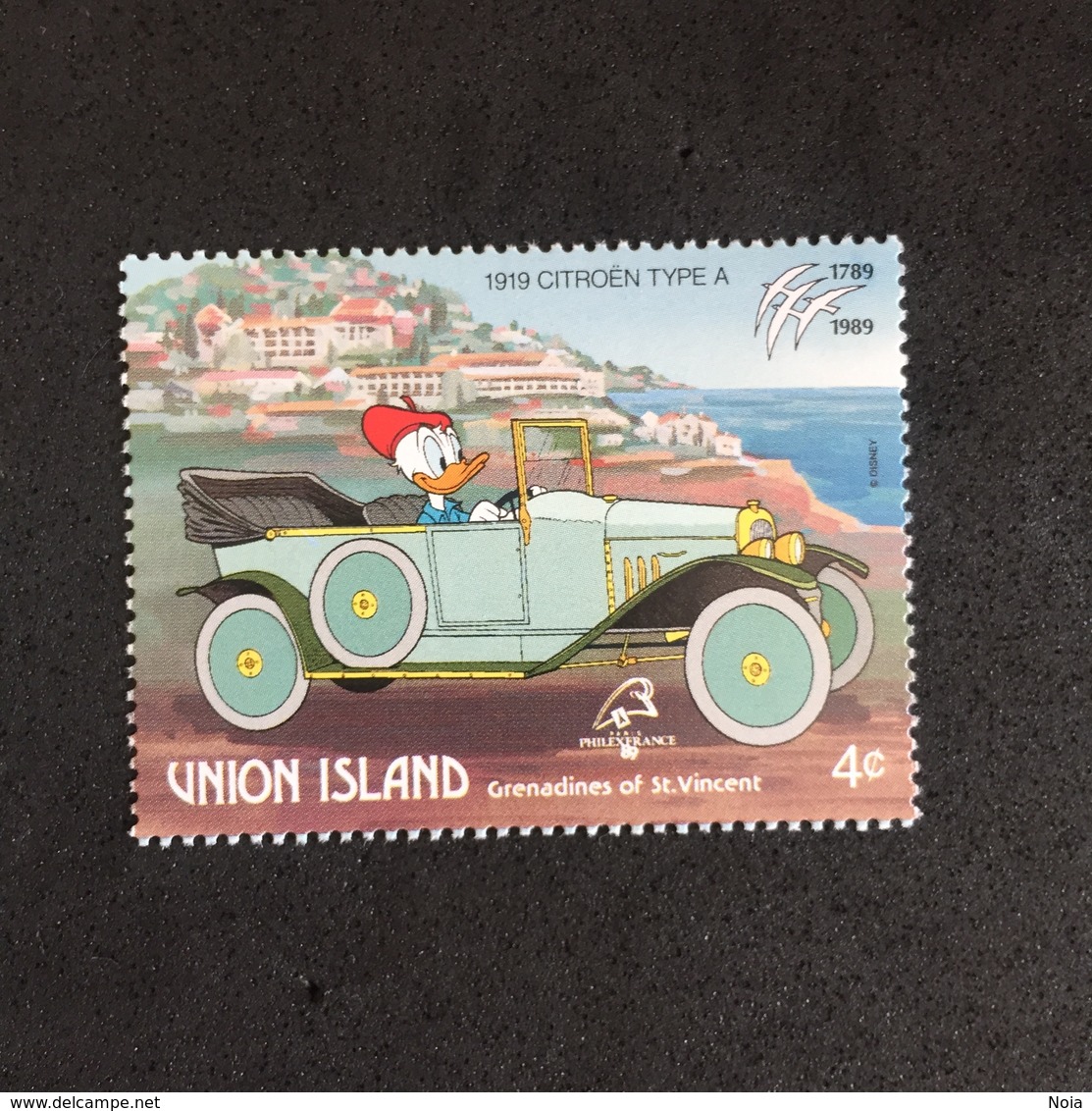 UNION ISLAND. DISNEY. CITROËN 1919. MNH. 3R2708D - Disney