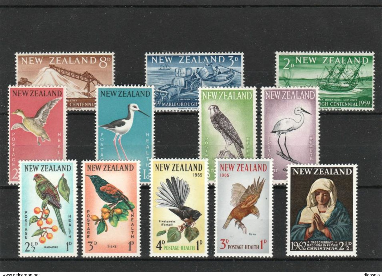 NZ -  Lot Of 2 Set Stamps MNH(**) - Collections, Lots & Séries