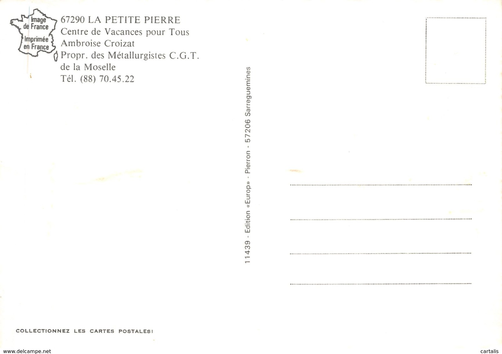 67-LA PETITE PIERRE-N°C-3659-C/0093 - Autres & Non Classés