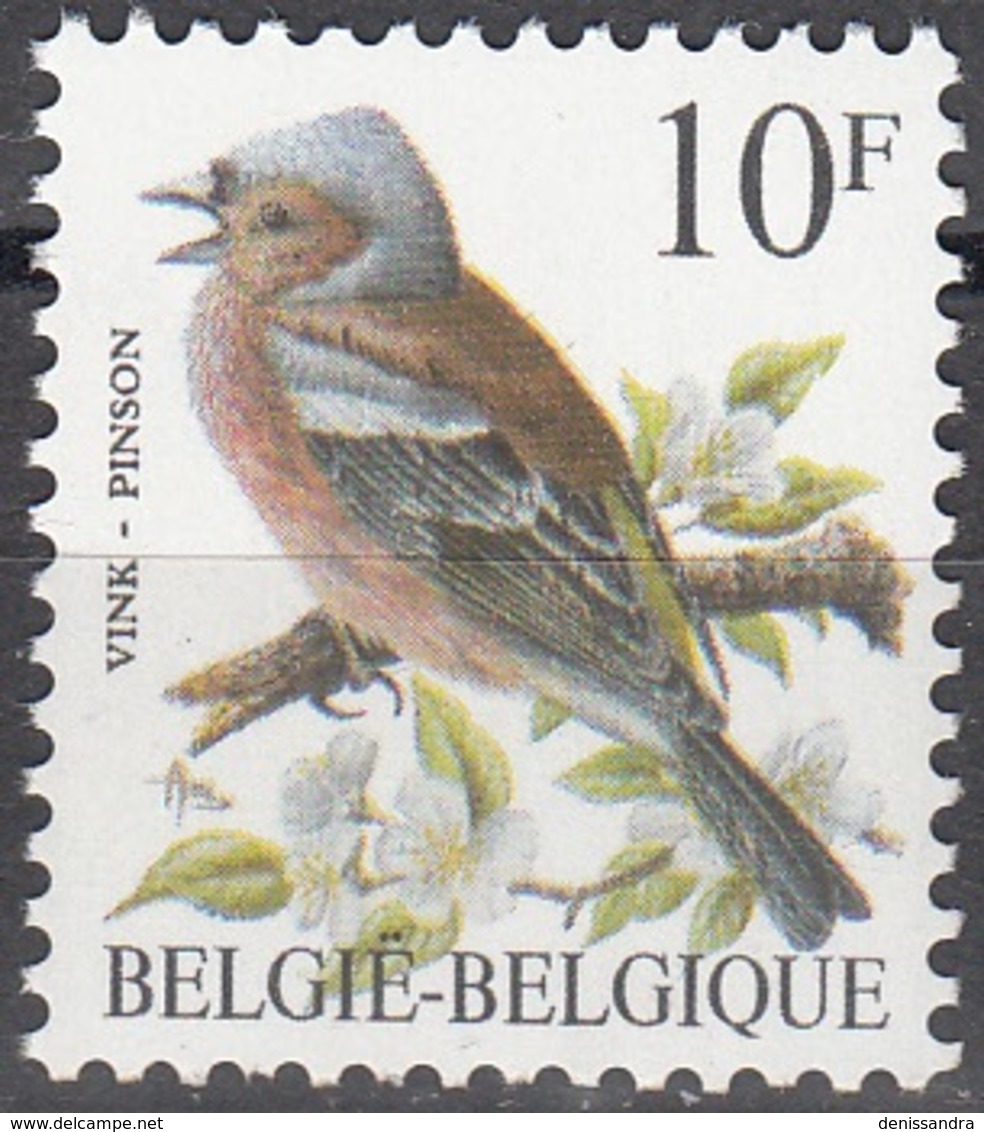 Belgique 1990 Michel 2404 Neuf ** Cote (2016) 1.25 Euro Oiseau Pinson - Nuovi