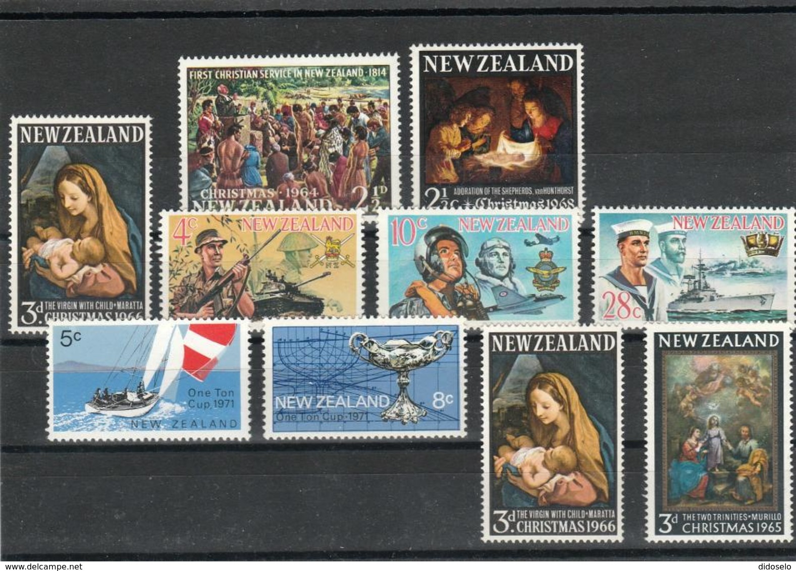NZ -  Lot Of 2 Set Stamps MNH(**) - Collections, Lots & Series