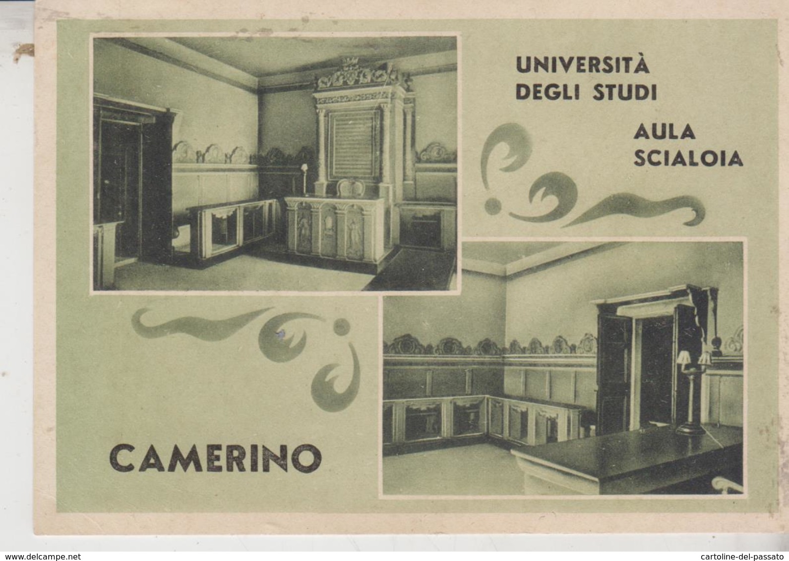 CAMERINO MACERATA UNIVERSITA' AULA SCIALOIA 1953 - Macerata