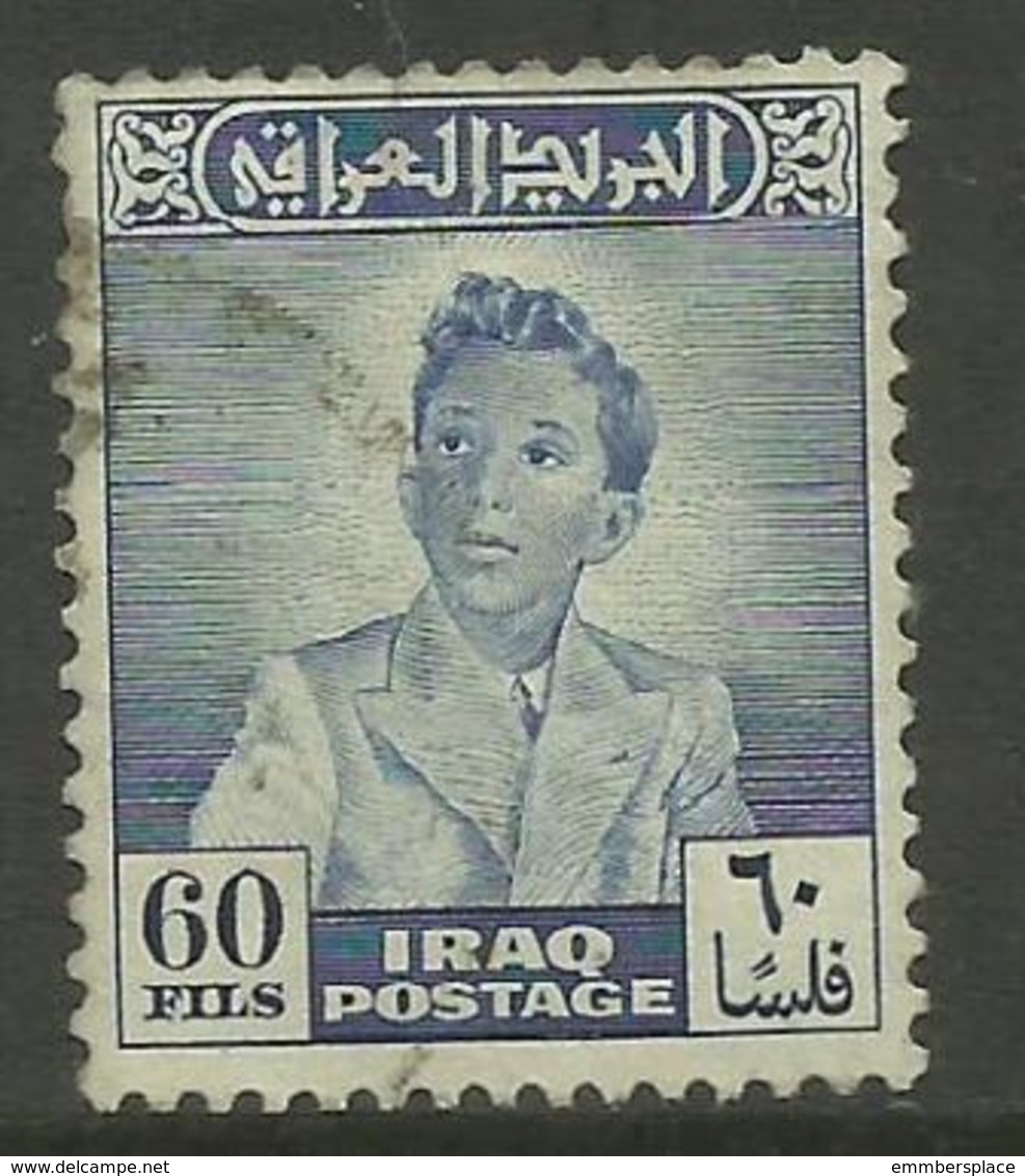 Iraq - 1948 King FaisaI II  60f  Used   SG 291  Sc 124 - Iraq