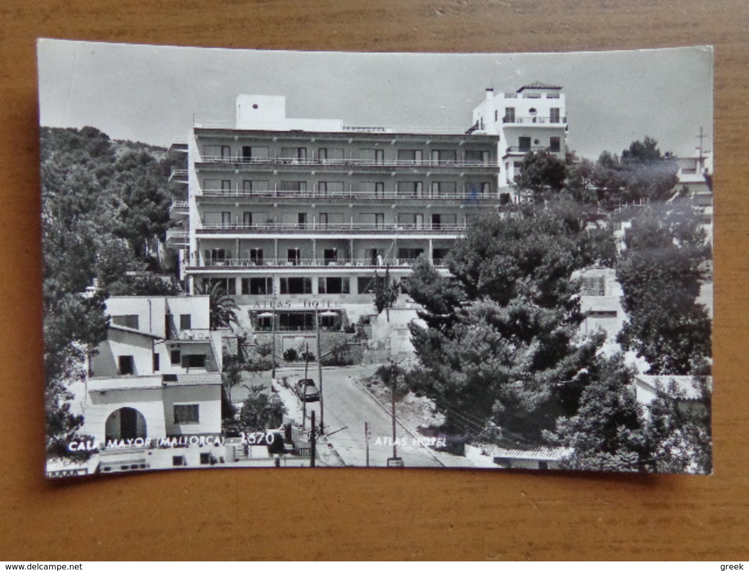 Spain / Cala Mayor, Mallorca - Atlas Hotel -> Written 1962 - Mallorca