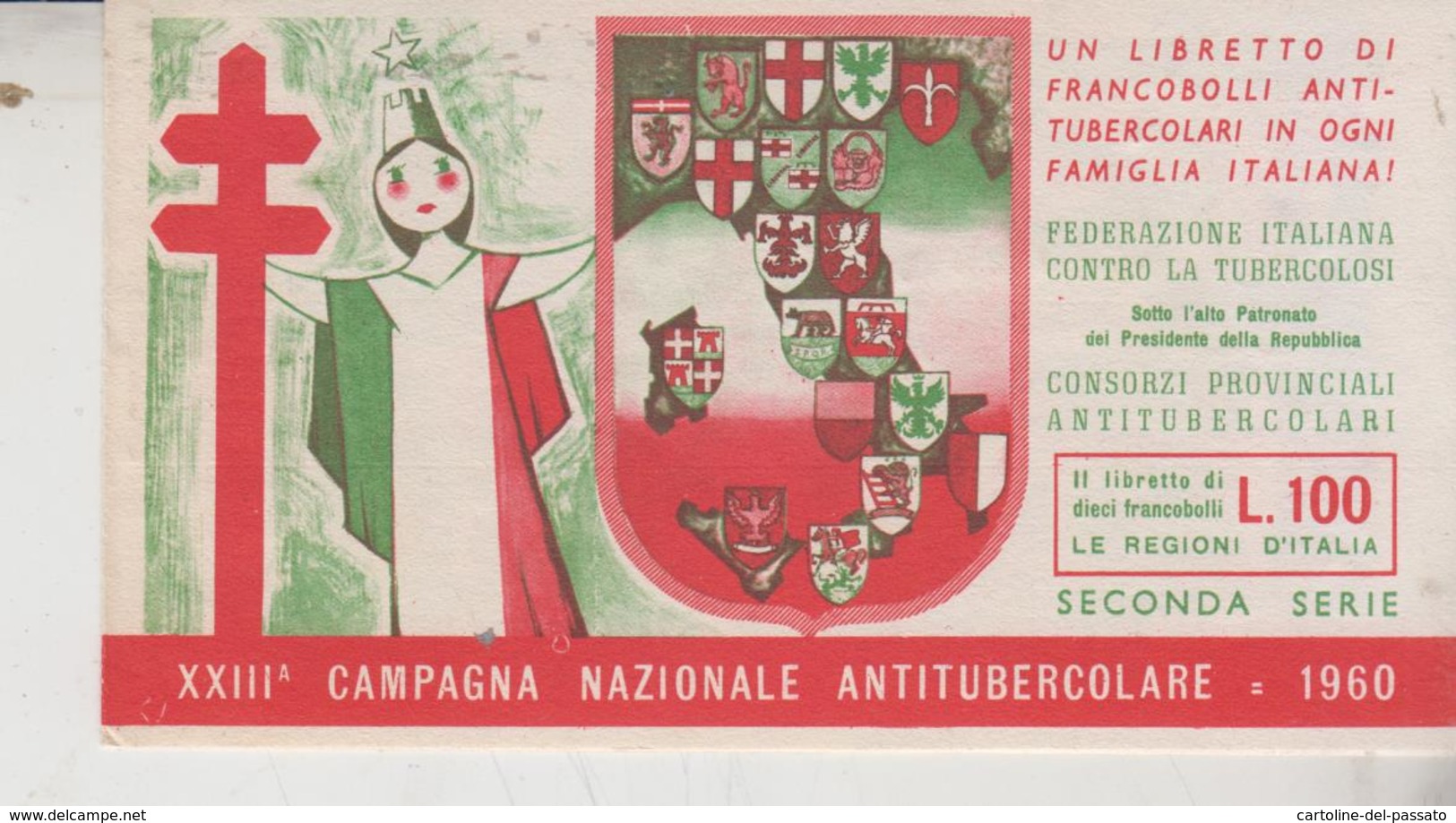 Libretto XXIII° Campagna Nazionale Francobollo Antitubercolare. 1960  Federazione Italiana Contro La Tubercolosi - Enfermedades