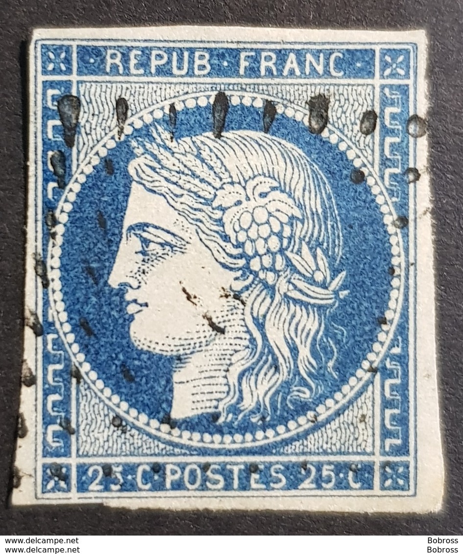 1849-1850, Céres, 25c, Déesse De L'Agriculture, Republique Française, France - 1849-1850 Cérès