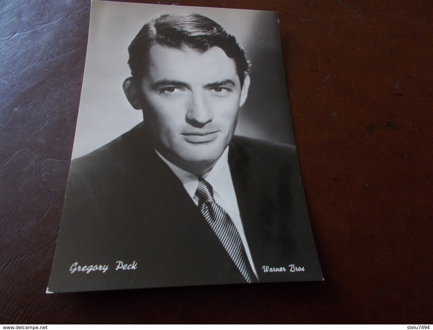 B713  Gregory Peck Non Viaggiata - Attori