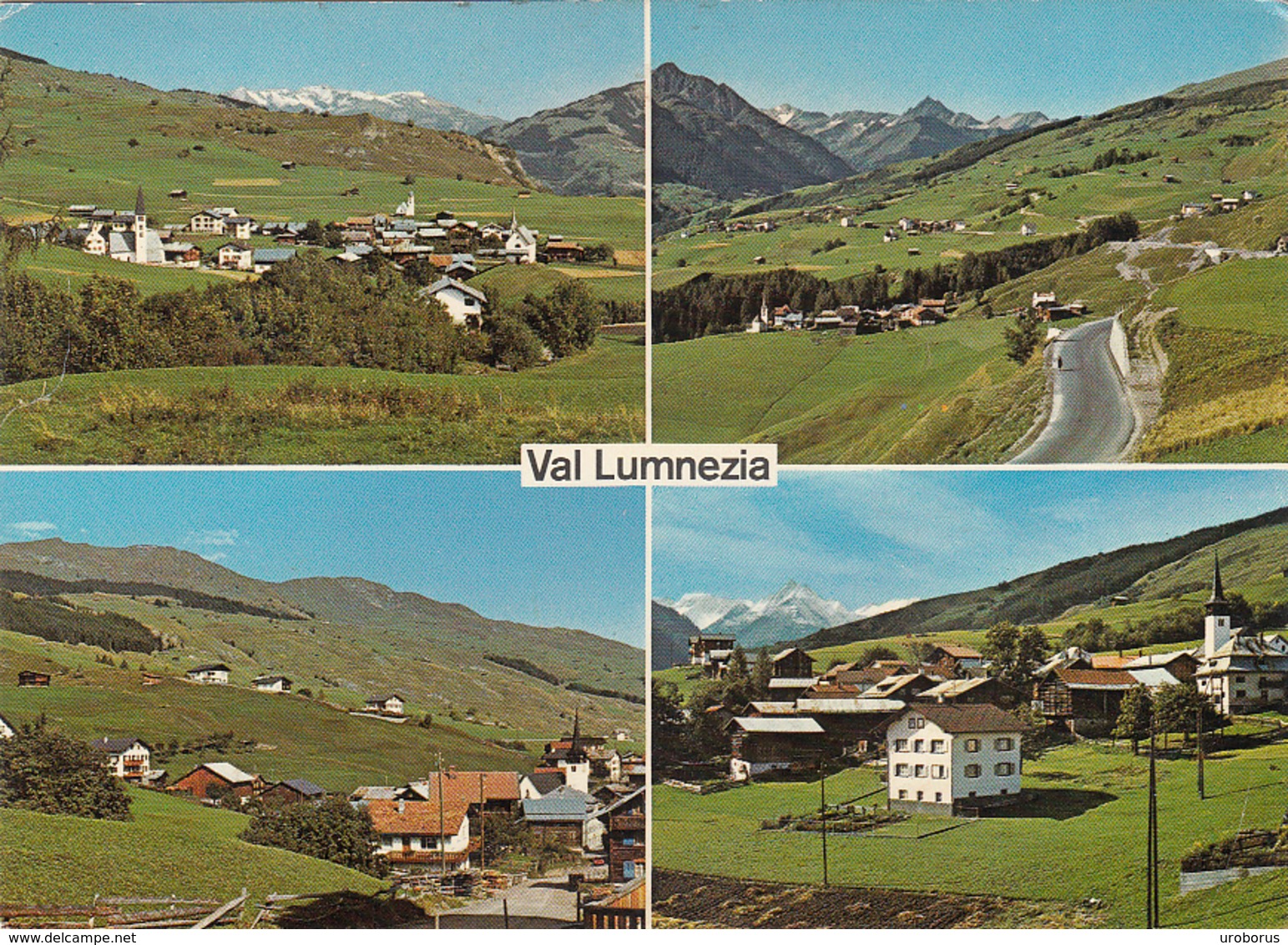 SWITZERLAND - Val Lumnezia 1978 - Degen - Rumein Und Vattiz - Vignon - Lumnezia