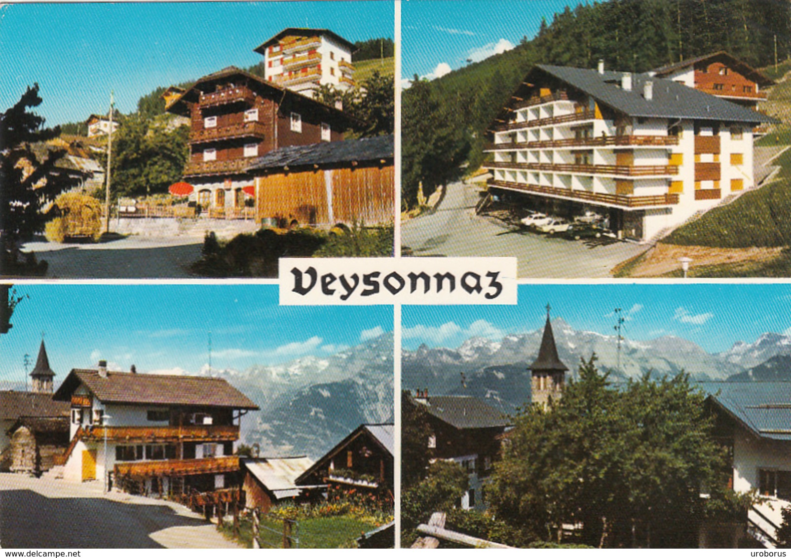 SWITZERLAND - Veysonnaz 1978 - Veysonnaz