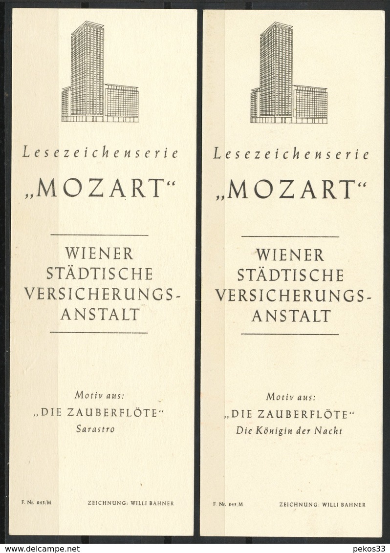 Österreich -  Lesezeichen - Bookmarks