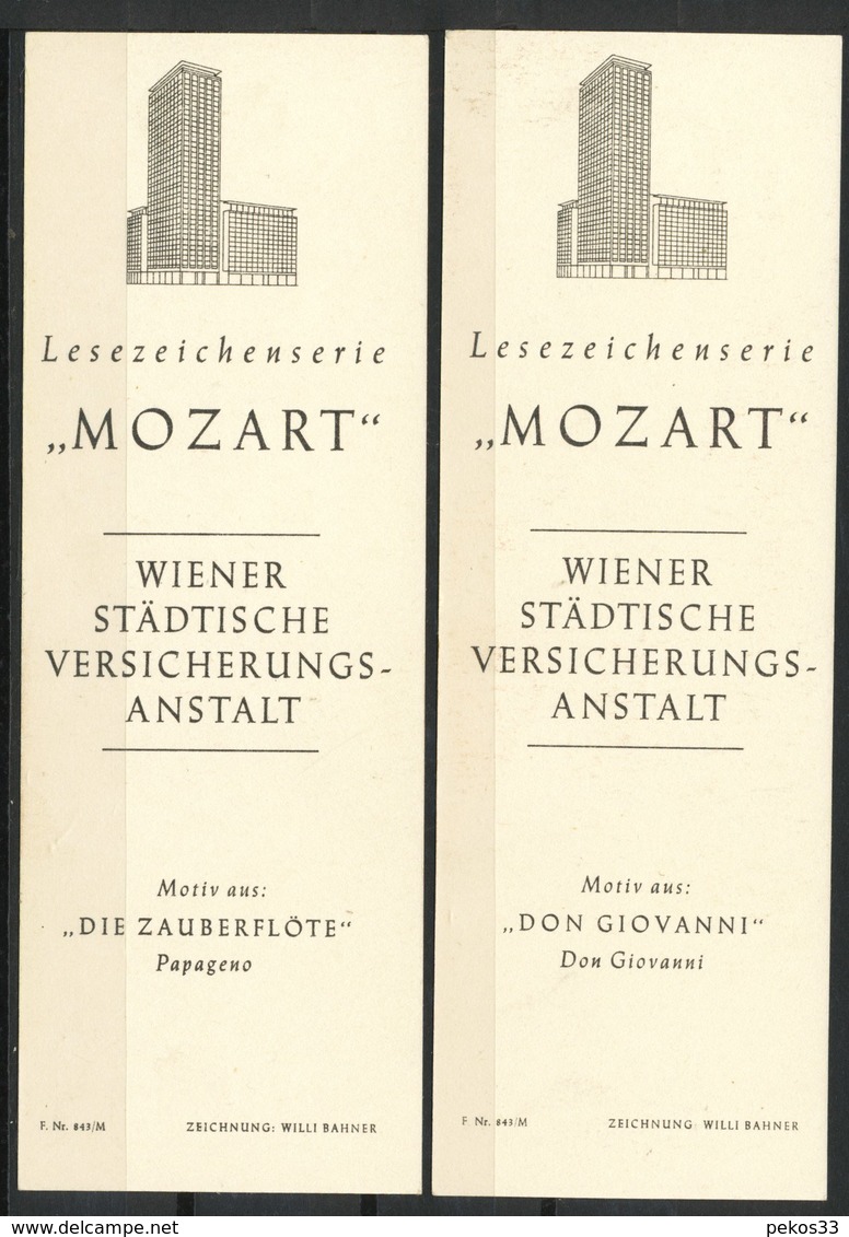 Österreich -  Lesezeichen - Bookmarks