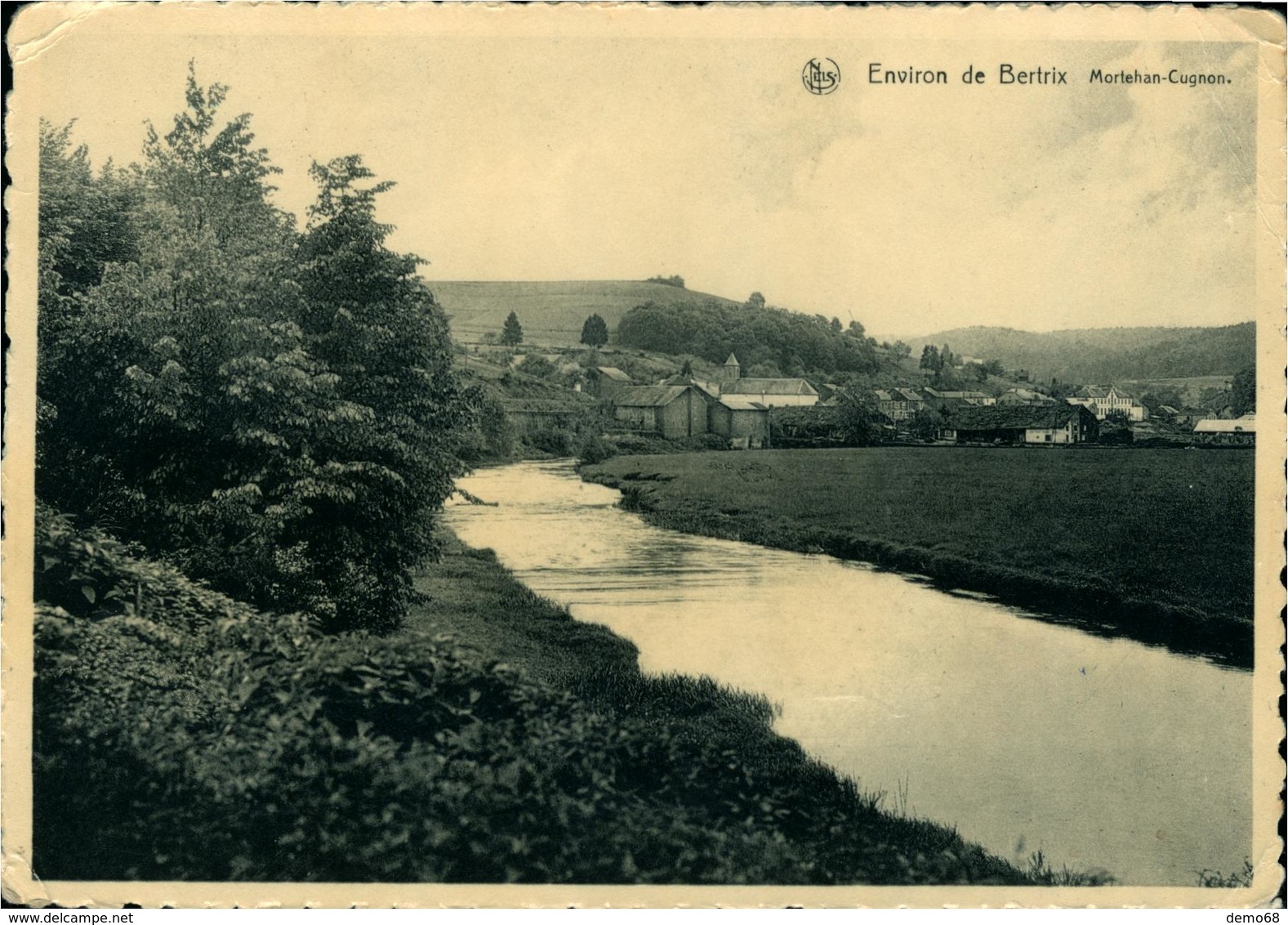 Belgique Belgie Bertrix Mortehan-Cugnon Ed Librairie Gillet-Friquet Photo NELS - Bertrix