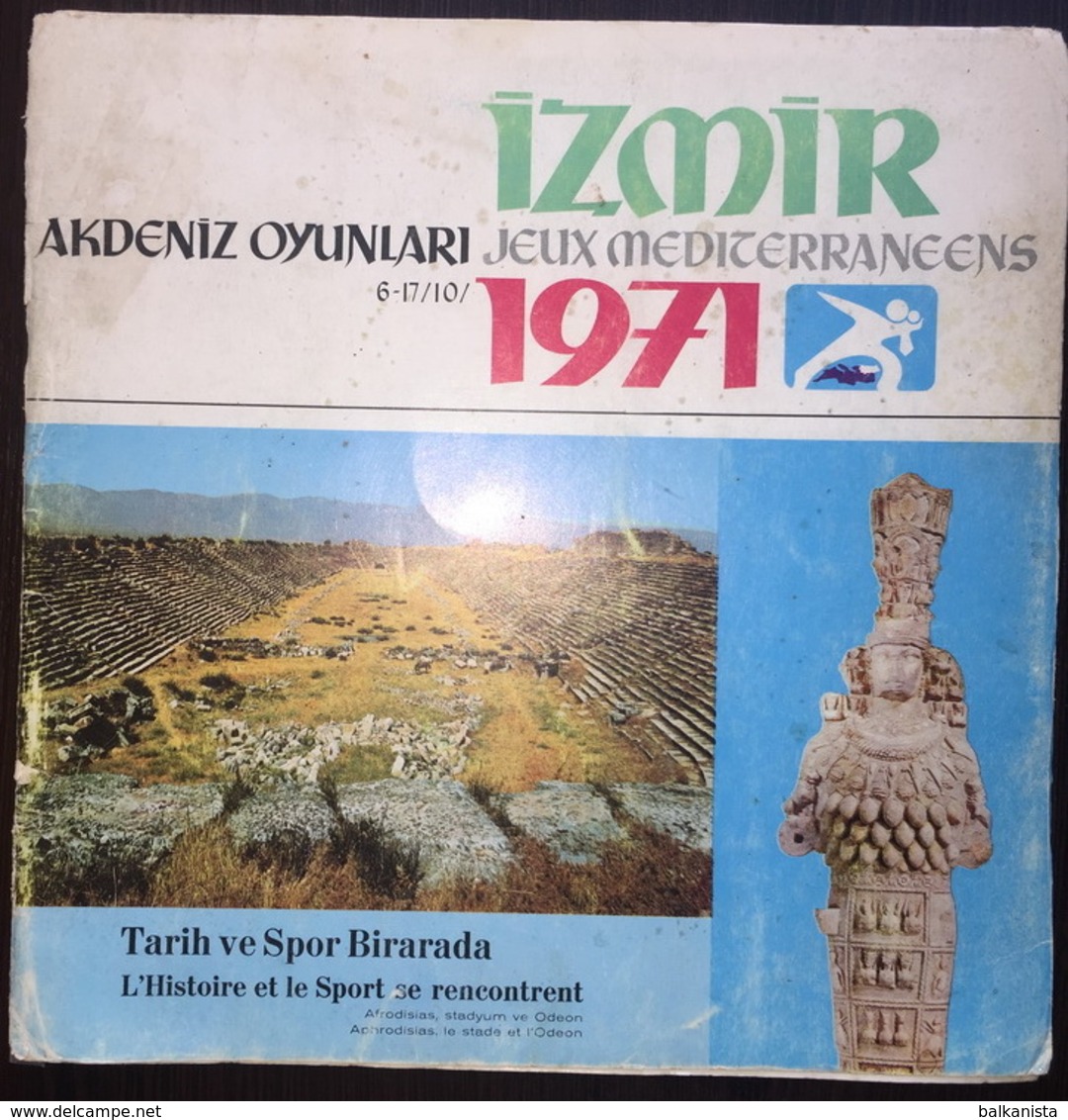 Izmir Akdeniz Oyunları Jeux Mediterraneens 1971 Booklet - Livres