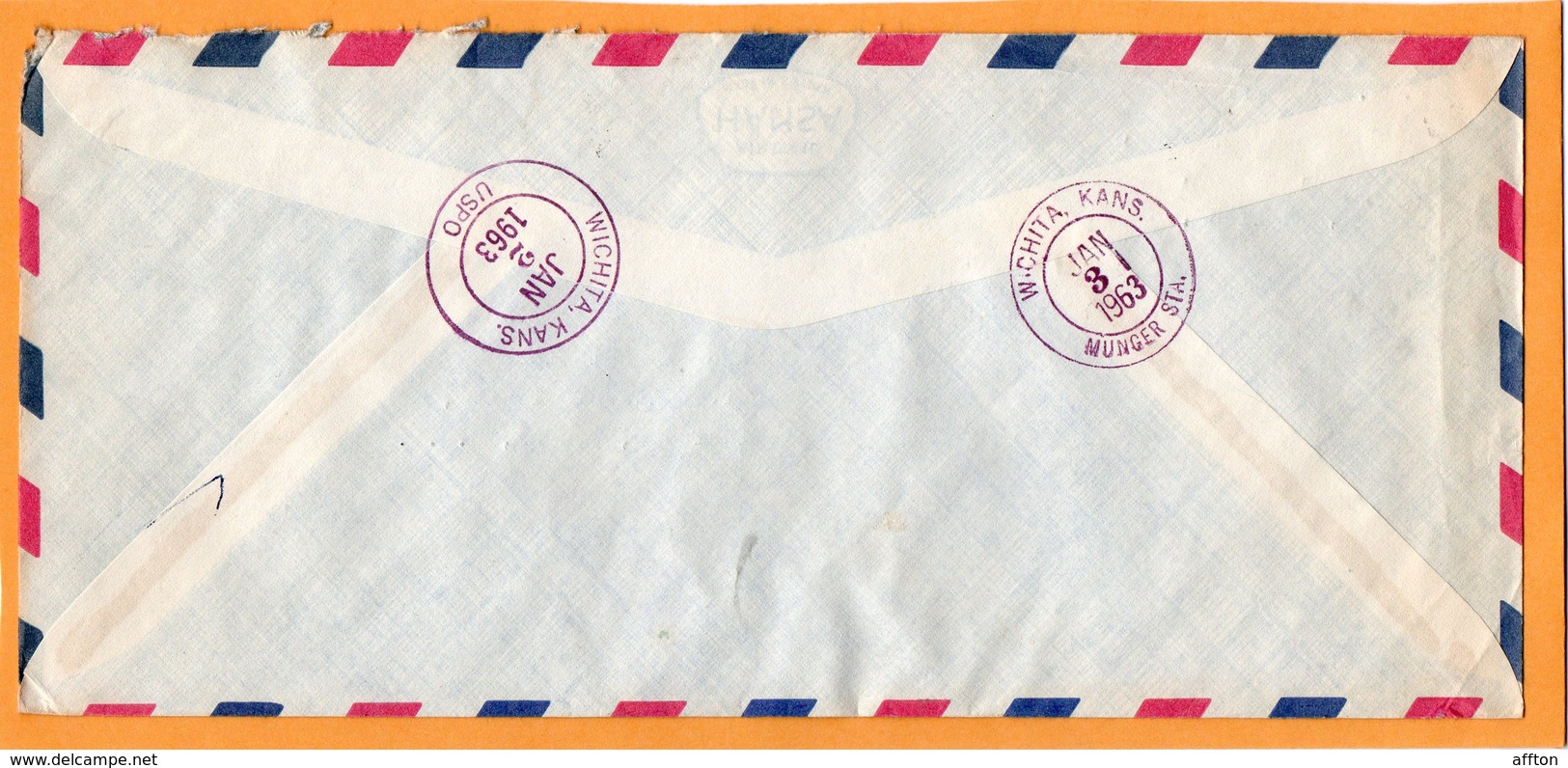 Thailand Old Cover Mailed To USA - Thailand