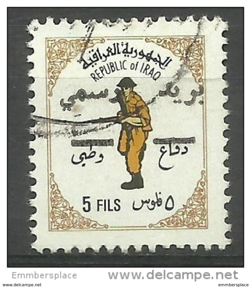 Iraq - 1973 National Defence Overprint Used     Sc RA22 - Iraq